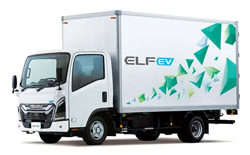 小型電気トラック　エルフEV（出所：いすゞ）
