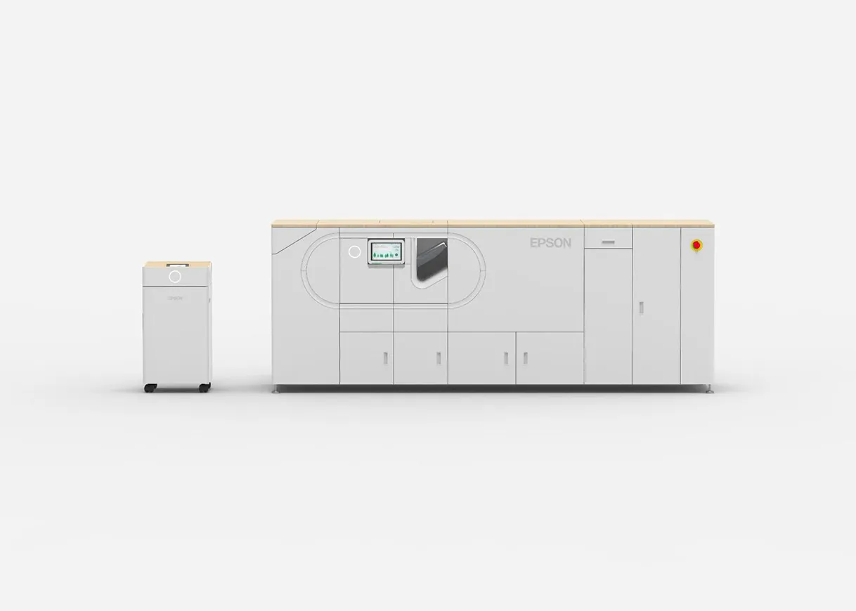 左:新型PaperLab(プロトタイプ)(出所:セイコーエプソン)