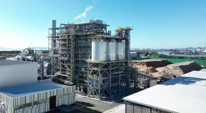 広畑バイオマス発電所(出所:大阪ガス)