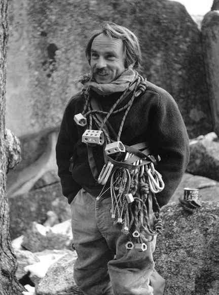 イヴォン・シュイナード氏は若い頃から登山家として活躍した(提供:パタゴニア、by Tom Frost)