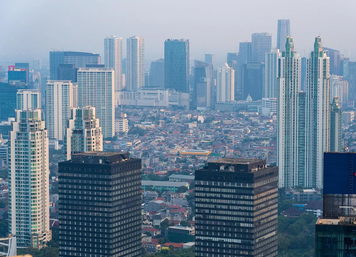  インドネシアの都市風景（出所：PIXTA）