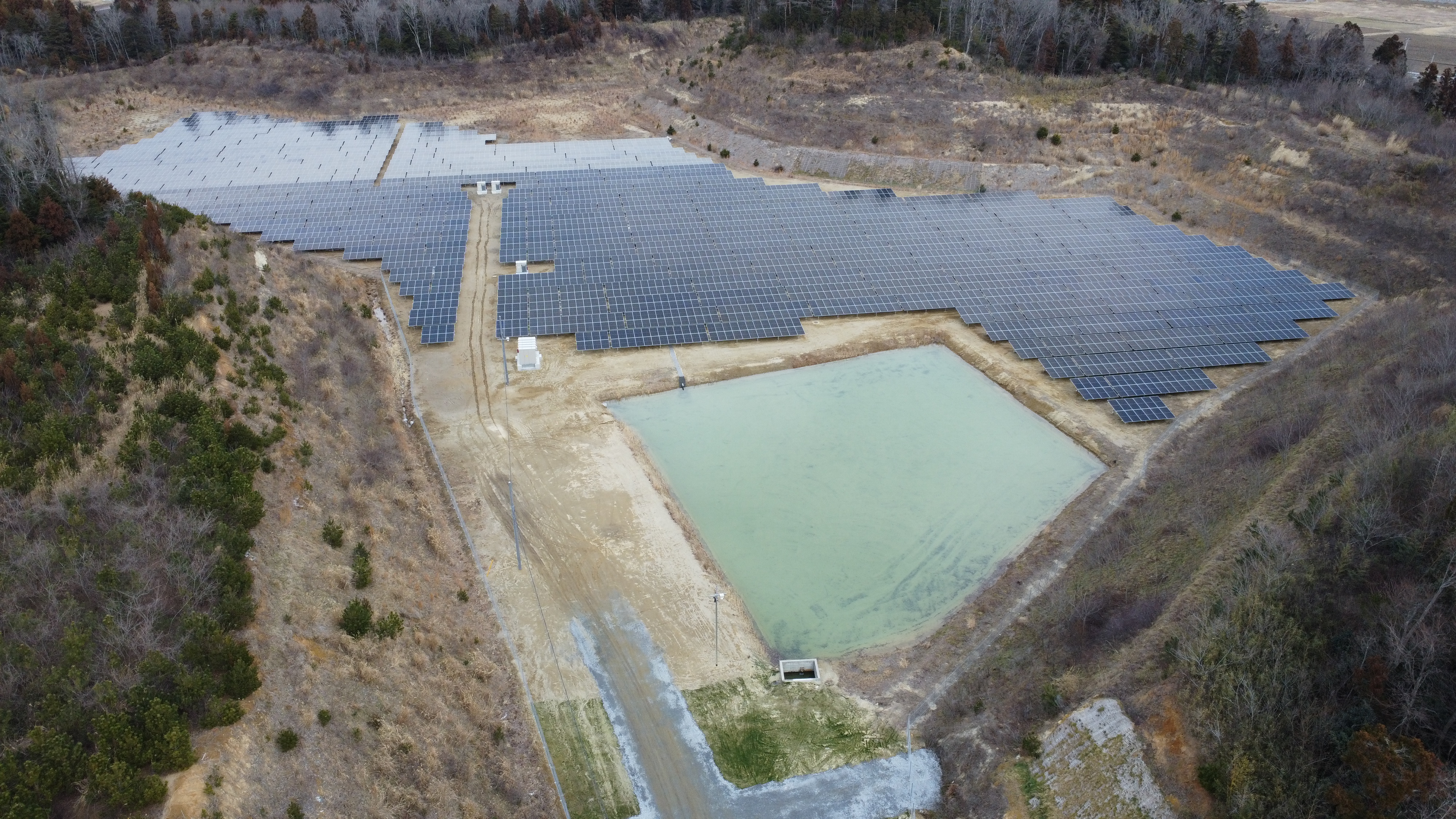 山元町太陽光発電所（出所：サンテックパワージャパン）