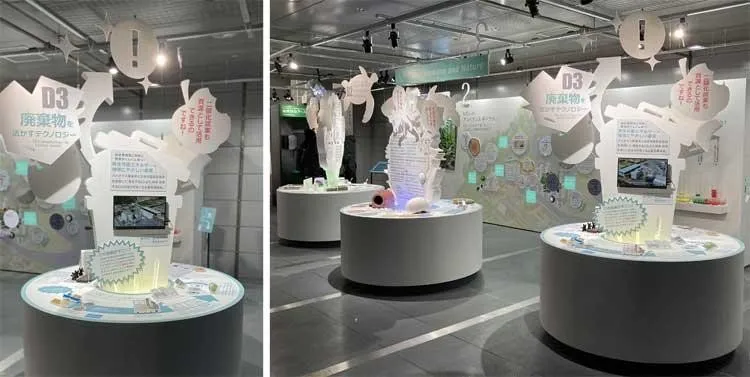 TEPIA先端技術館での展示の様子(出所:タクマ)