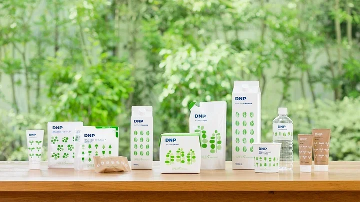 「DNP環境配慮パッケージング GREEN PACKAGING」の製品群(出所:大日本印刷)