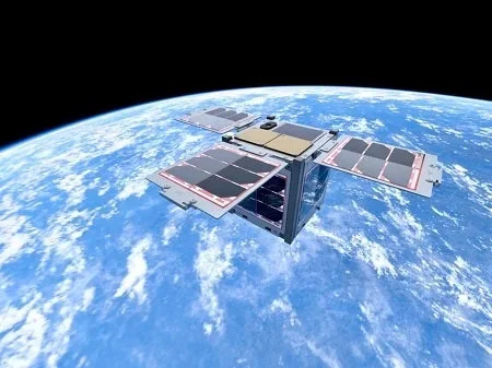 宇宙空間での展開時の様子(出所:新日本電工)