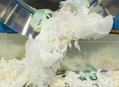 分別後の再資源化プラスチック類イメージ(出所:栗田工業、日本製紙クレシア)