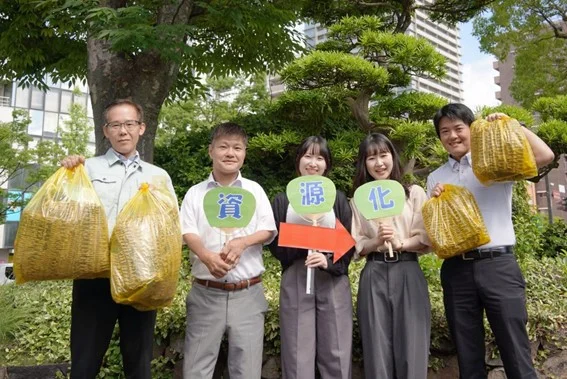 可燃ごみの資源化に向け協働を呼びかけた岡山市環境資源課（出所：アーバン・イノベーション・ジャパン）
