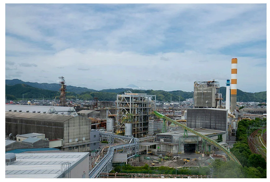 実証機器を設置する新東海製紙の島田工場(出所:東芝エネルギーシステムズ)