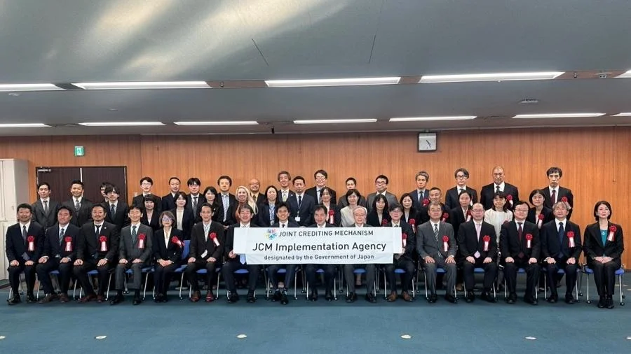 4月4日に開催したJCMA発足式の様子(出所:環境省)