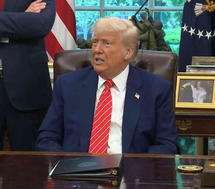 トランプ氏はDEIと気候変動対策を「反ESG」の攻撃対象としている（出所：トランプ氏公式X）