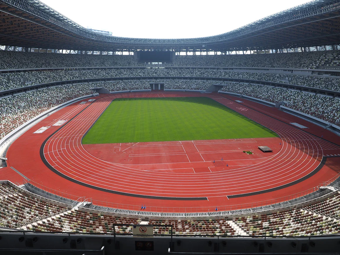 東京2025世界陸上のメインスタジアムとなる国立競技場(出所:PIXTA)
