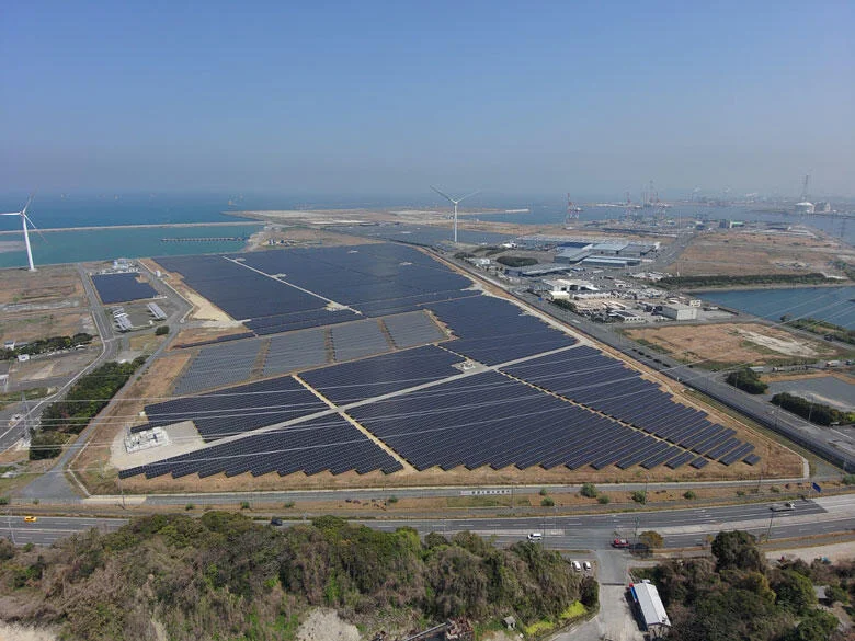 北九州市響灘太陽光発電所(出所:Jパワー)
