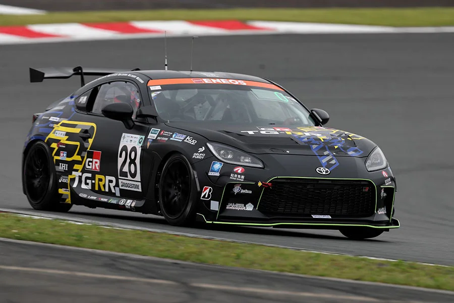 低炭素ガソリンを搭載するトヨタのレーシングカー「GR86」（出所：トヨタ自動車）