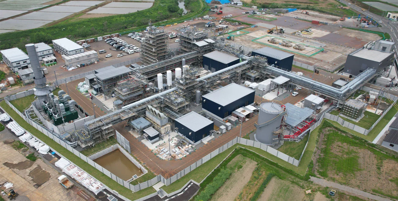 ブルー水素・アンモニア製造の実証プラント(出所:INPEX)