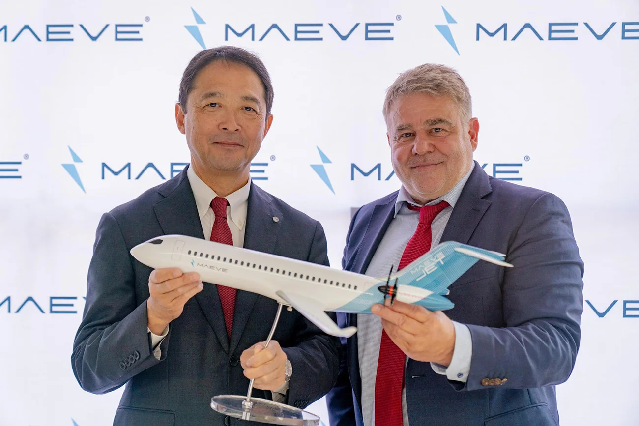 締結式の様子(出所:日本航空)