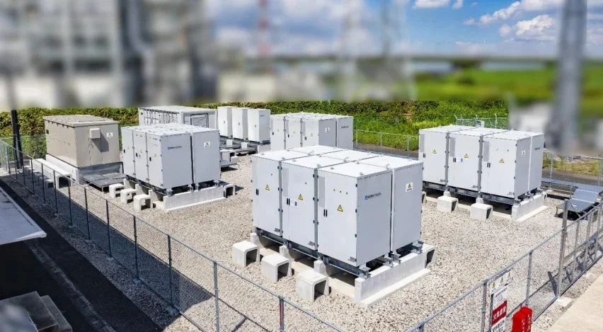 1月に商用運転を開始した「埼玉和光蓄電所」（出所：TAOKE ENERGY）