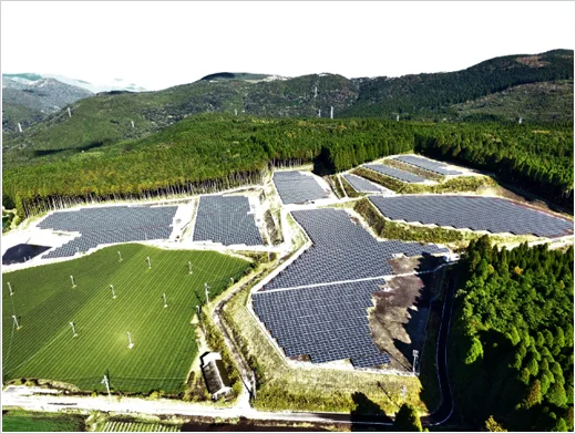 T&M鹿児島県湧水町木場メガソーラー （出所：テス・エンジニアリング）