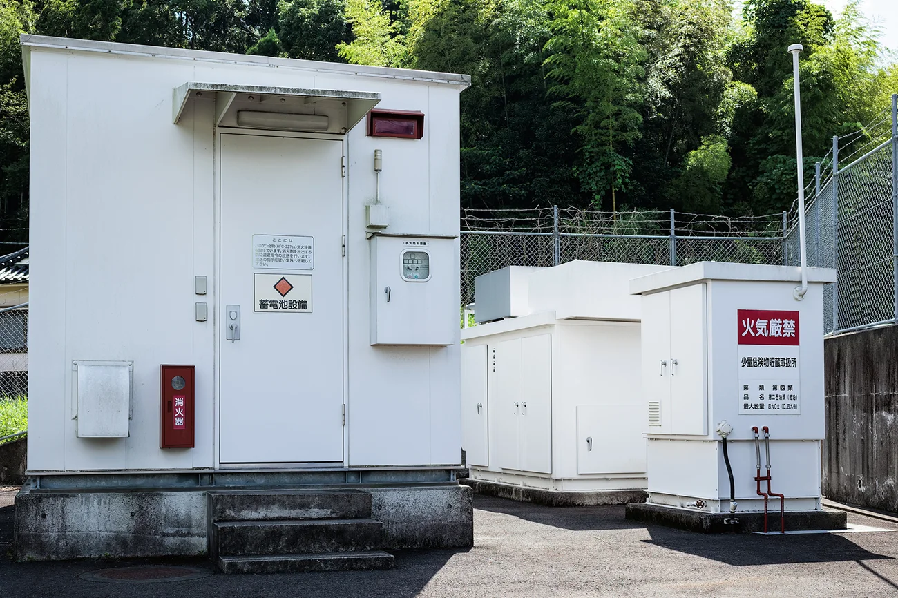 2027年度までに全国50カ所で総出力100MW規模の蓄電所開発目指す。画像はイメージです