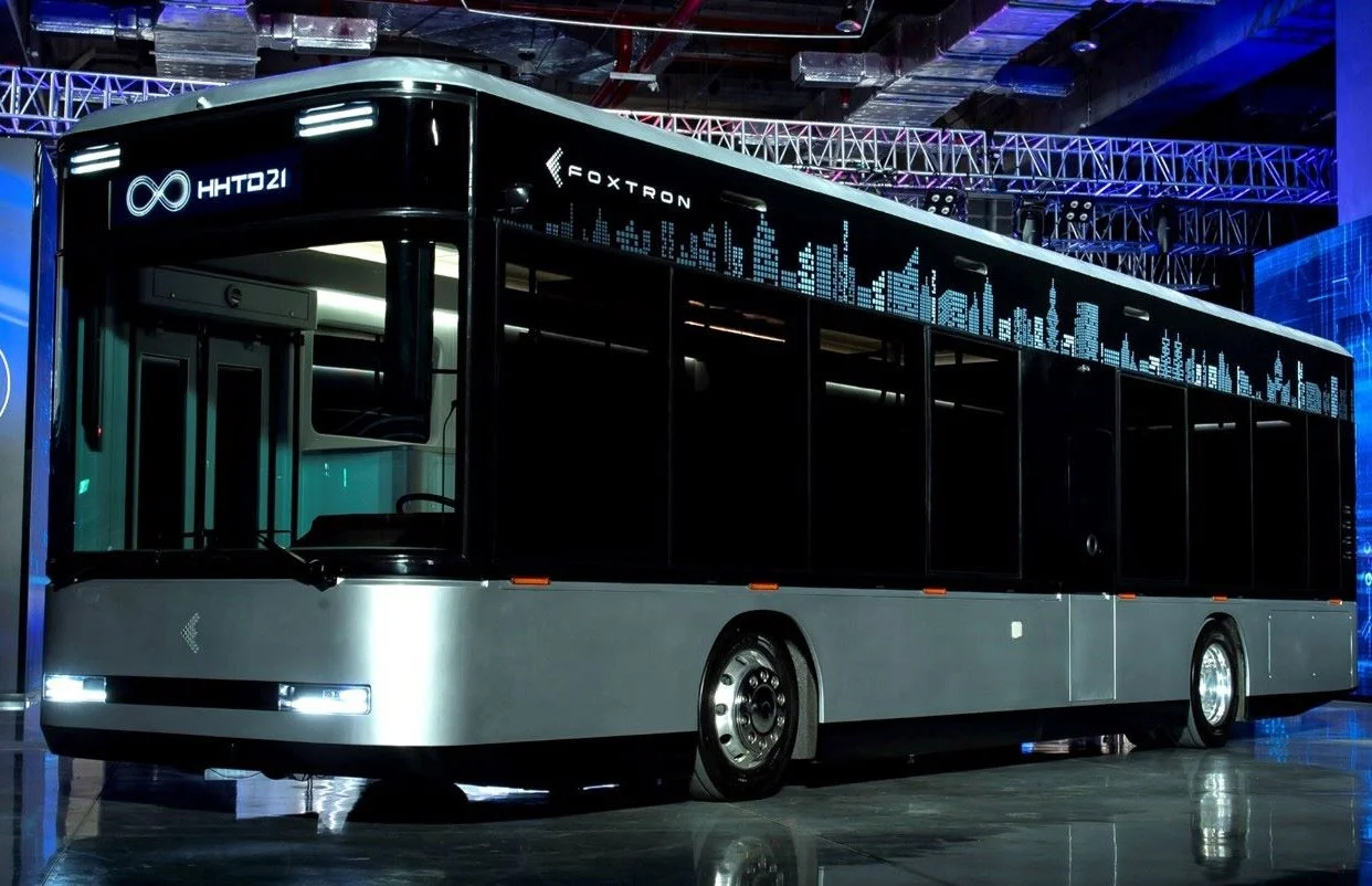 Foxtronの低床電動バス「MODEL T」（出所：台湾貿易センター・台湾エクセレンスウェブサイト）