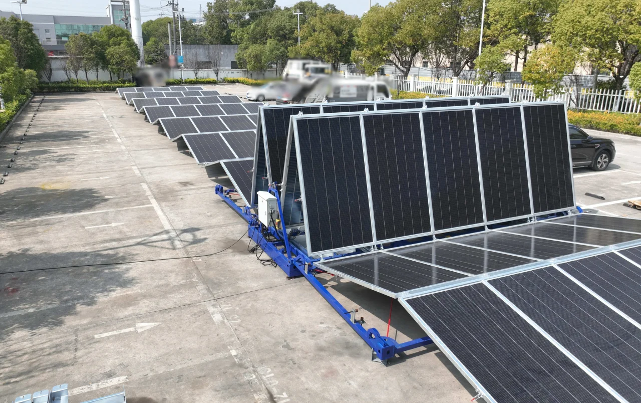 防災緊急電源として活用できる「移動式太陽光発電所」(出所:GBP)