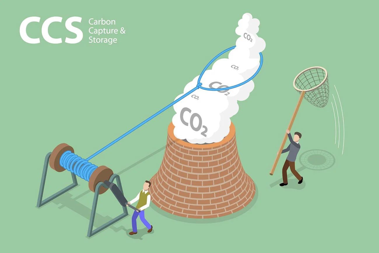 低コストかつ高効率なCO2分離回収技術の開発・実用化を手がけるJCCLと連携。画像はイメージです