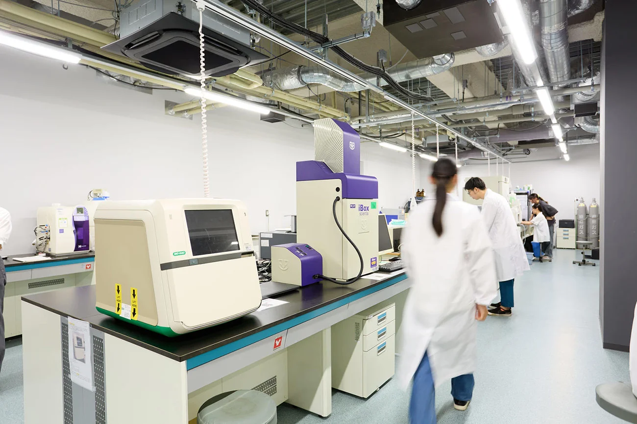 「朝霞研究機器共同利用センター」機器利用イメージ（出所：東洋大学）