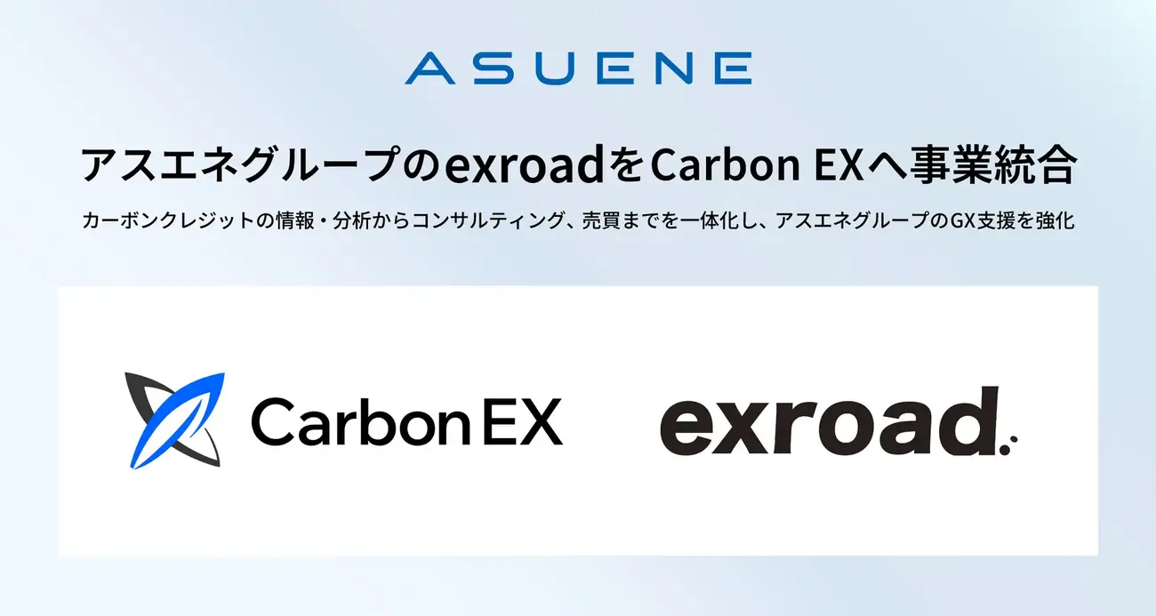 TC株　エレクトロライト　順化済み GX系SaaS、Carbon EXがアスエネ傘下のexroadを吸収合併 | 環境ビジネス